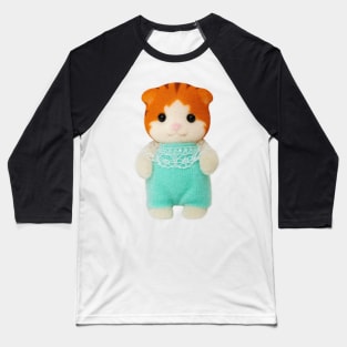 Just a little guy Calico Critters Sylvanian Families Cat Baseball T-Shirt